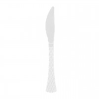 Glamour - 50 Elegant White Knives 