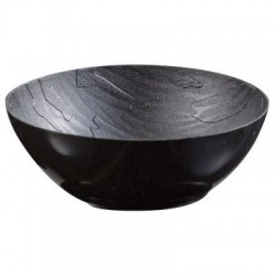 Mahogany - 10 Elegant Black Soup Bowls 400ml / 13.5oz