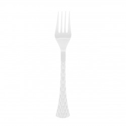 Glamour - 50 Elegant White Forks 