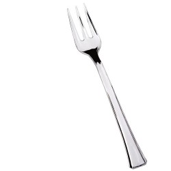 36 Elegant Silver Mini Forks