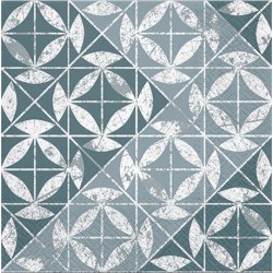 20 Napkins Mosaic Texture Silver - 33x33cm / 13x13inch 3 ply