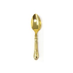 Baroque - 12 Elegant Gold Tea Spoons 