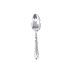 Baroque - 12 Elegant Silver Tea Spoons 